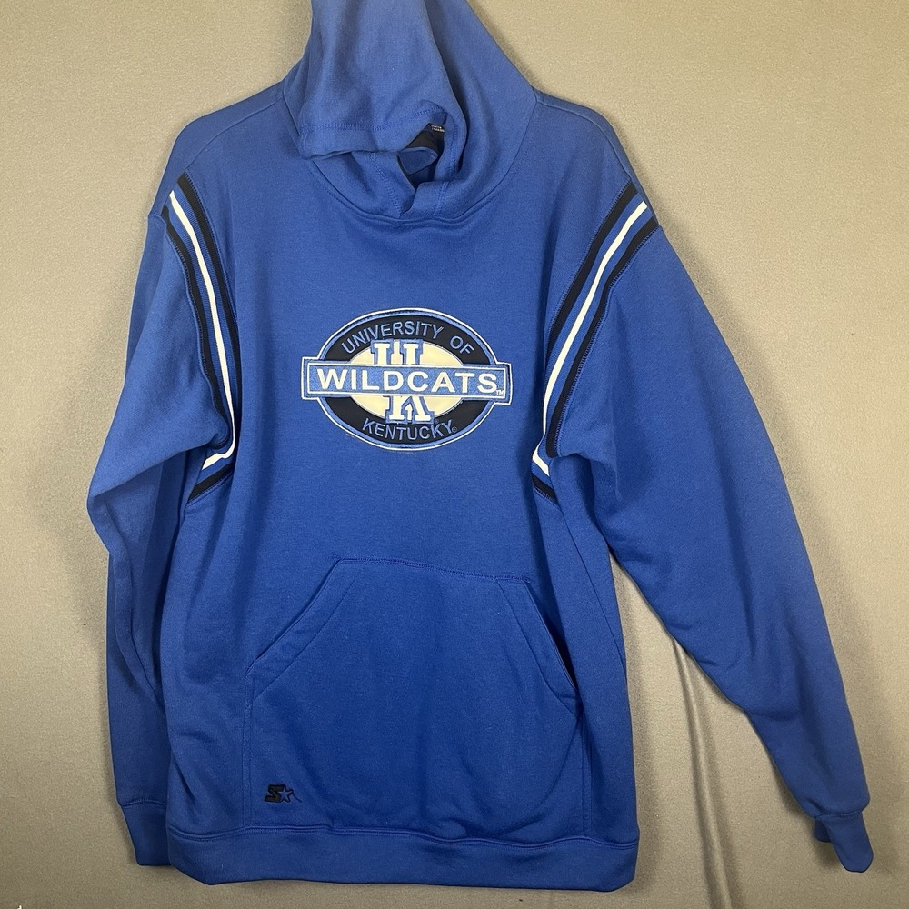 Starter University of Kentucky Wildcats Fleece Hoodie Men's‎ M
